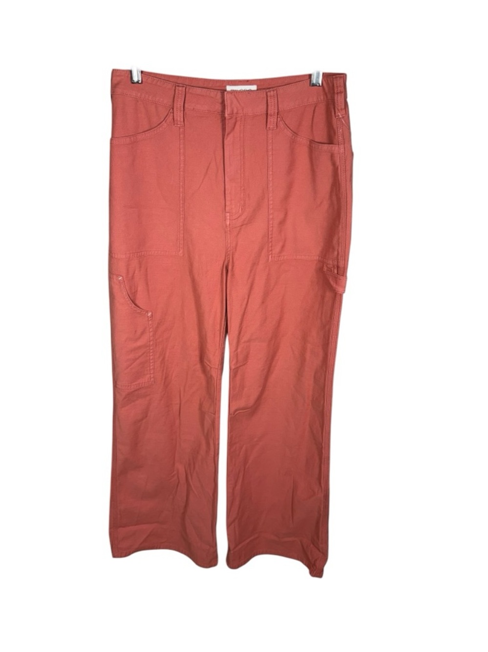 Pilcro Rust-Coral Cargo Pants‎ New